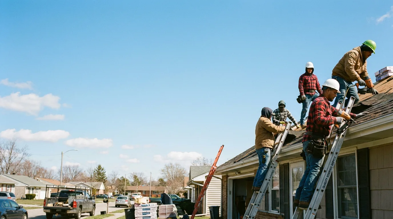 Roofing in Clam Lake, WI near me